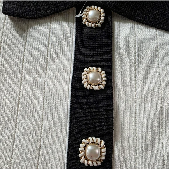 Anthropologie Endless Rose Polo Knit Mini Dress, Women's Size Medium - Picture 7 of 9